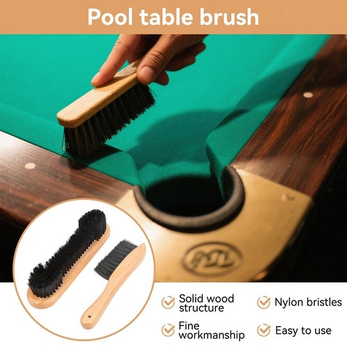Pieces pool table - pieces, brush