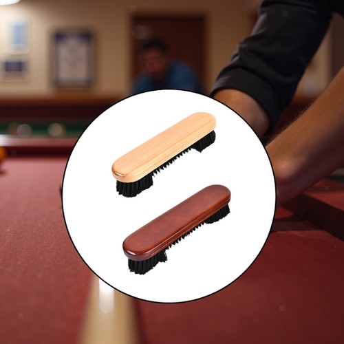 Pool table brush cleaning - pool,