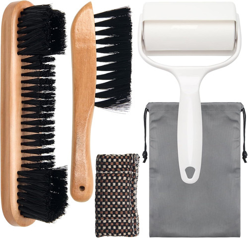 Pool table brush set - set,, wood